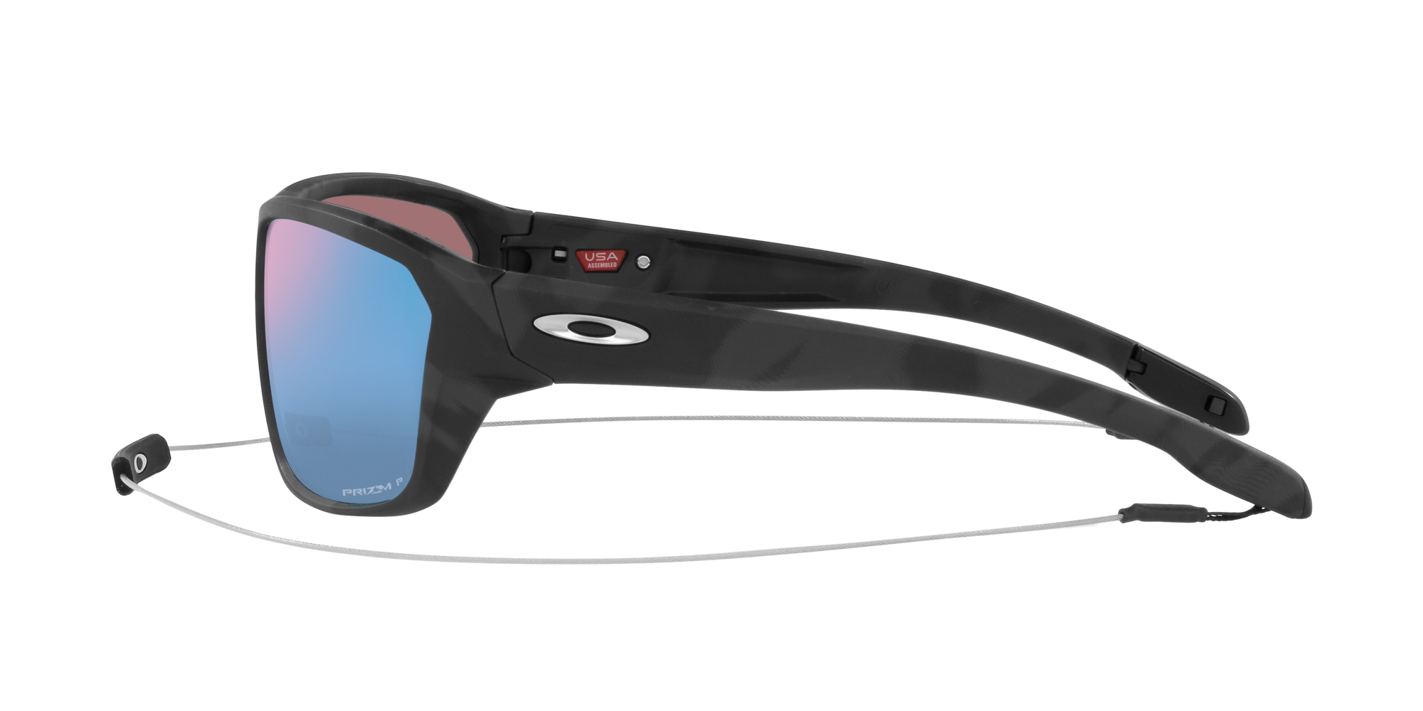 Oakley OO9416 Split Shot 64 Prizm Deep Water Polarized \u0026 Matte Black Camo  Polarized Sunglasses | Sunglass Hut USA