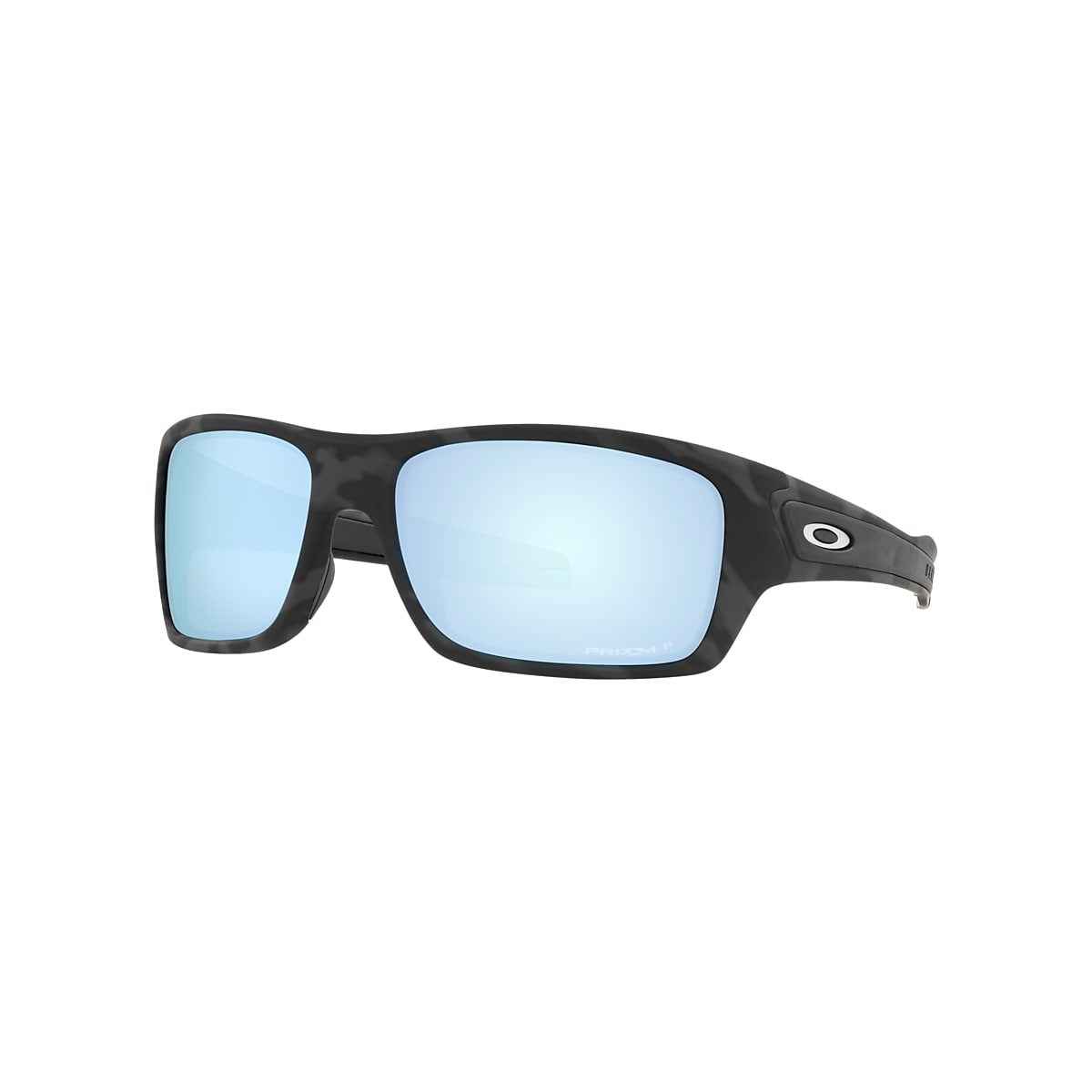 OAKLEY OO9263 Turbine Matte Black Camo - Men Sunglasses, Prizm Deep Water  Polarized Lens