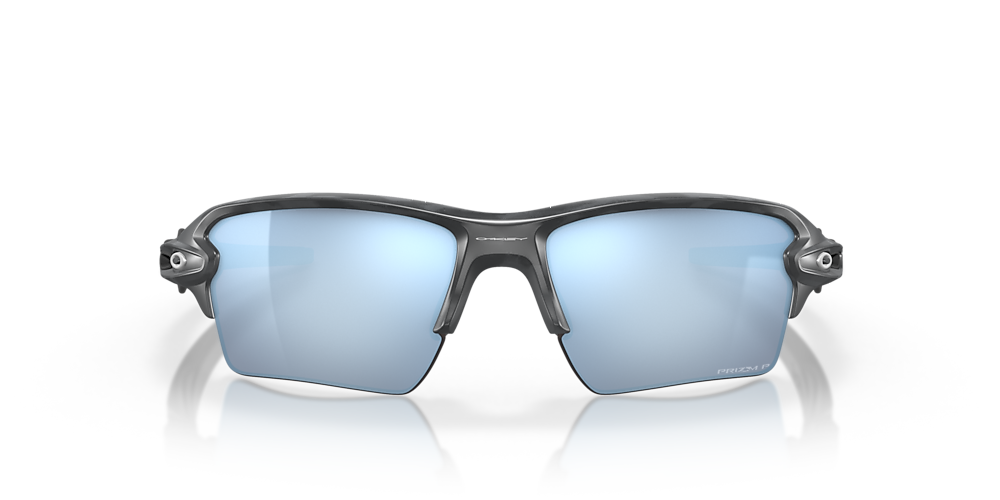 Oakley OO9188 Flak®  XL 59 Prizm Deep Water Polarized & Matte Black Camo  Polarized Sunglasses | Sunglass Hut USA