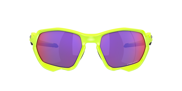Oakley PLAZMA Sunglasses OO9019-1659 Matte Clear Frame W/ PRIZM Road Jade  Lens