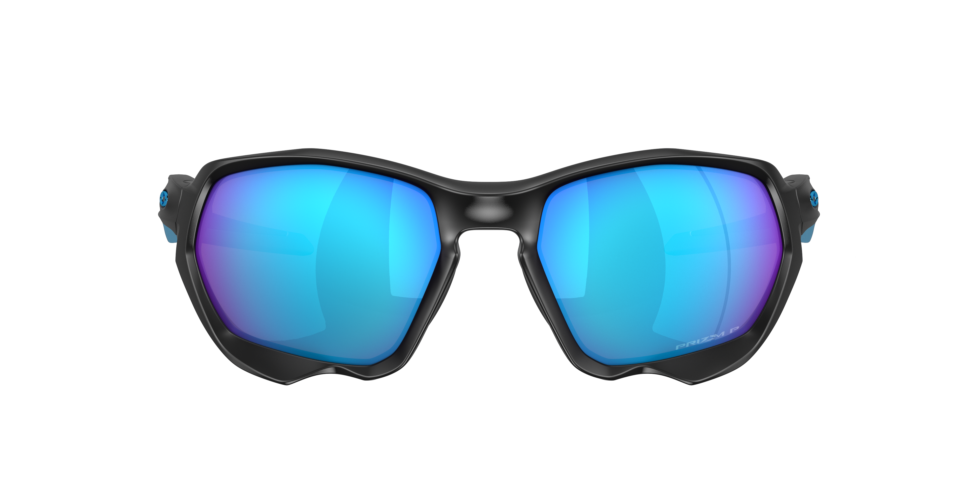 Shop Oakley Unisex Sunglasses Oo9019 Plazma In Prizm Sapphire Polarized