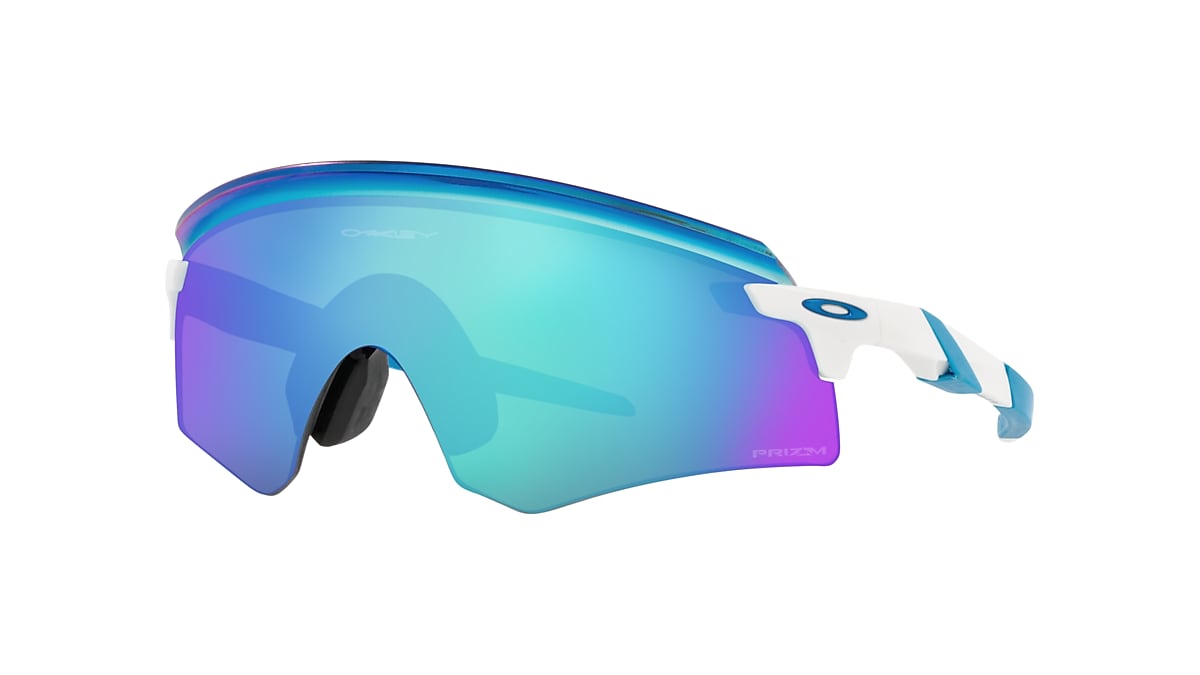 Oakley OO9471 Encoder 01 Prizm Sapphire & Polished White 