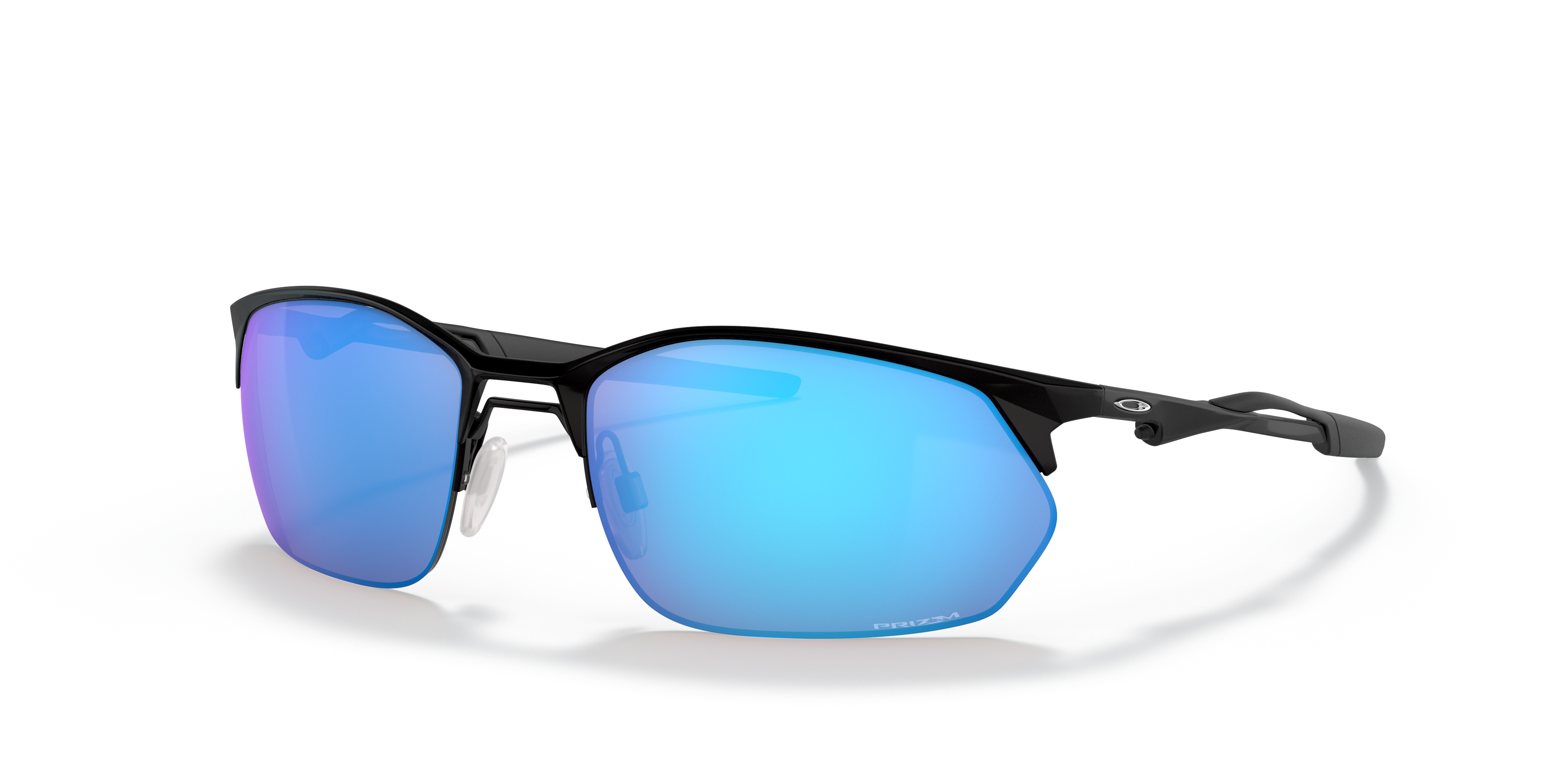 Oakley OO4145 Wire Tap 2.0 60 Prizm Sapphire \u0026 Satin Black Sunglasses |  Sunglass Hut USA