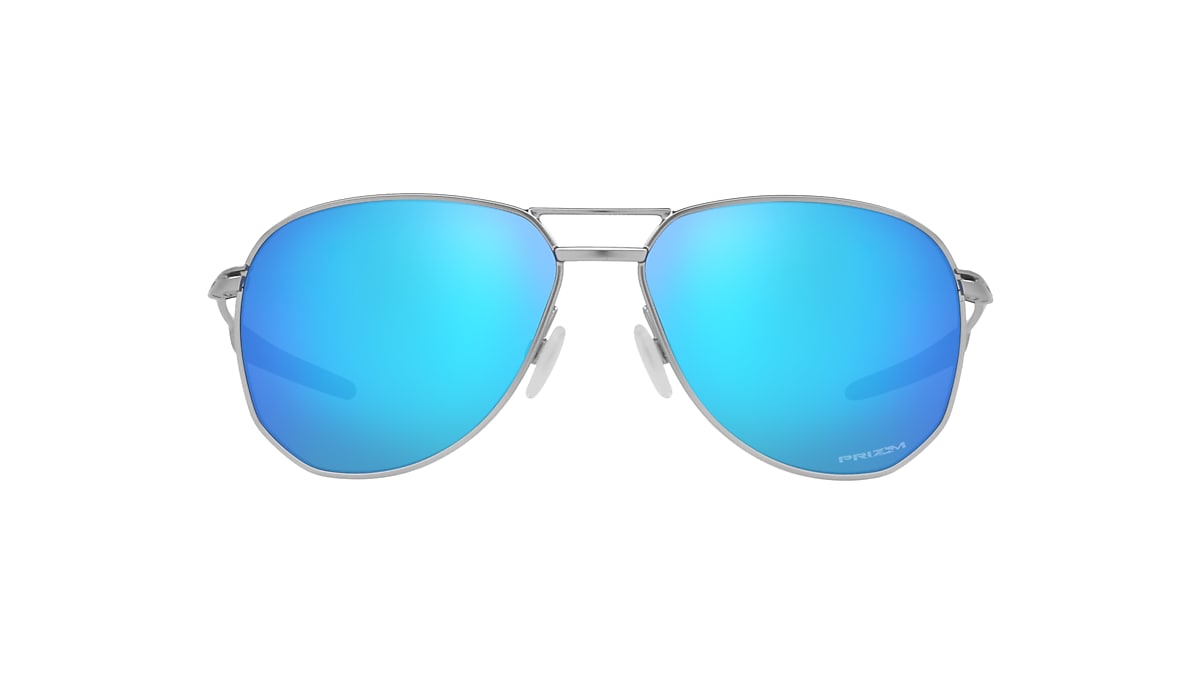 Oakley OO4147 57 Prizm Sapphire & Satin Chrome Sunglasses | Sunglass Hut USA