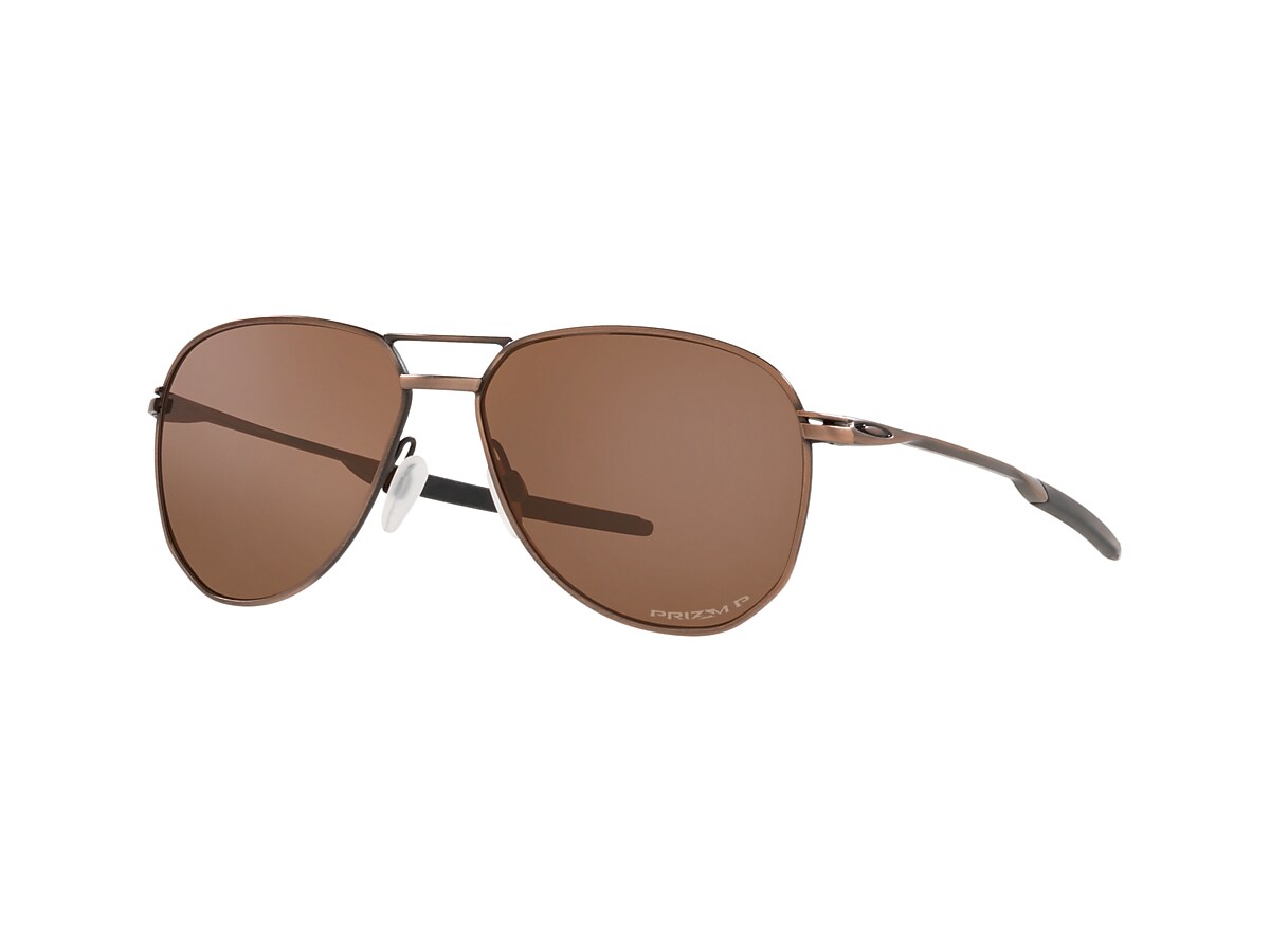 Oakley OO4147 Contrail 57 Prizm Tungsten Polarized & Satin Toast 