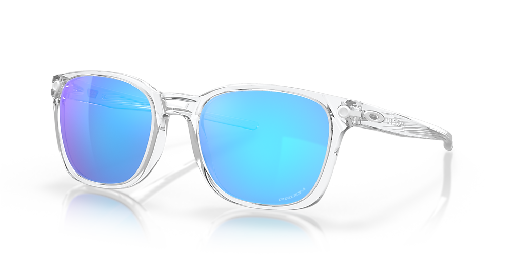Oakley OO9018 Ojector 55 Prizm Sapphire & Polished Clear Sunglasses |  Sunglass Hut USA
