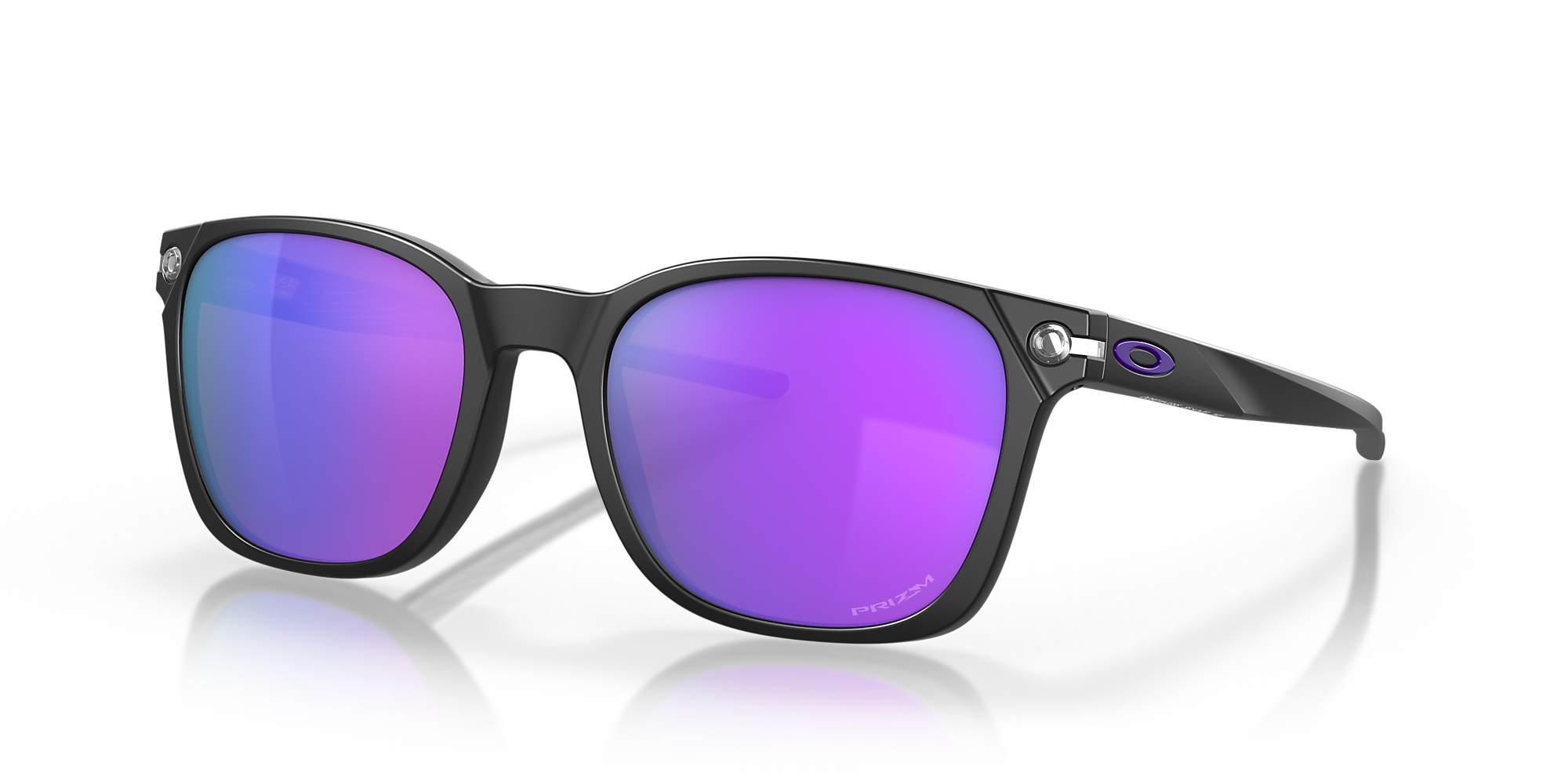 Oakley OO9018 Ojector 55 Prizm Violet & Matte Black Sunglasses