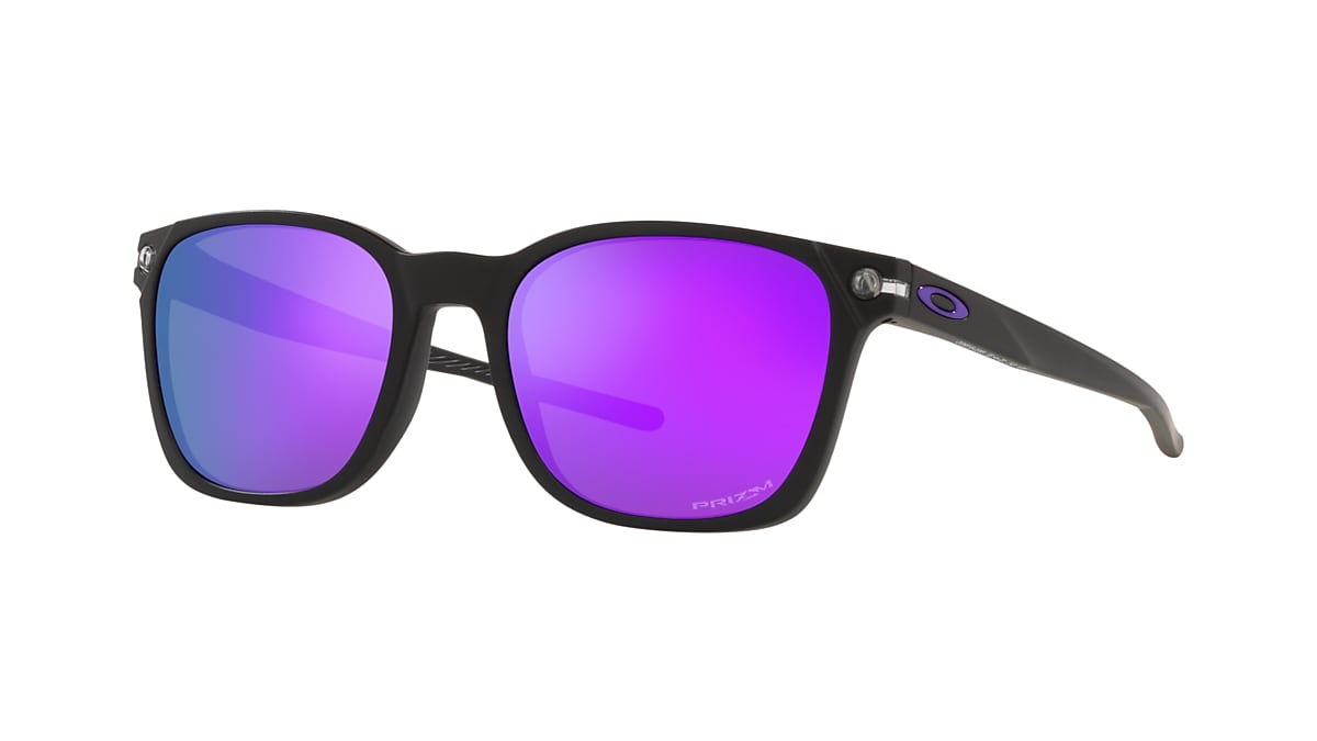 Oakley OO9018 Ojector 55 Prizm Violet & Matte Black Sunglasses 
