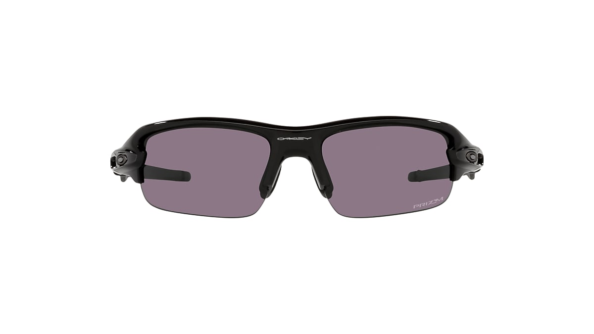 OJ9008 Flak® XXS (Youth Fit) 58 Prizm Grey & Polished Black Sunglasses | Sunglass Hut USA