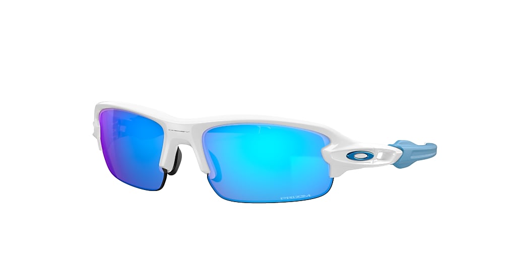 Oakley OJ9008 Flak® XXS (Youth Fit) 58 Prizm Sapphire & Polished White