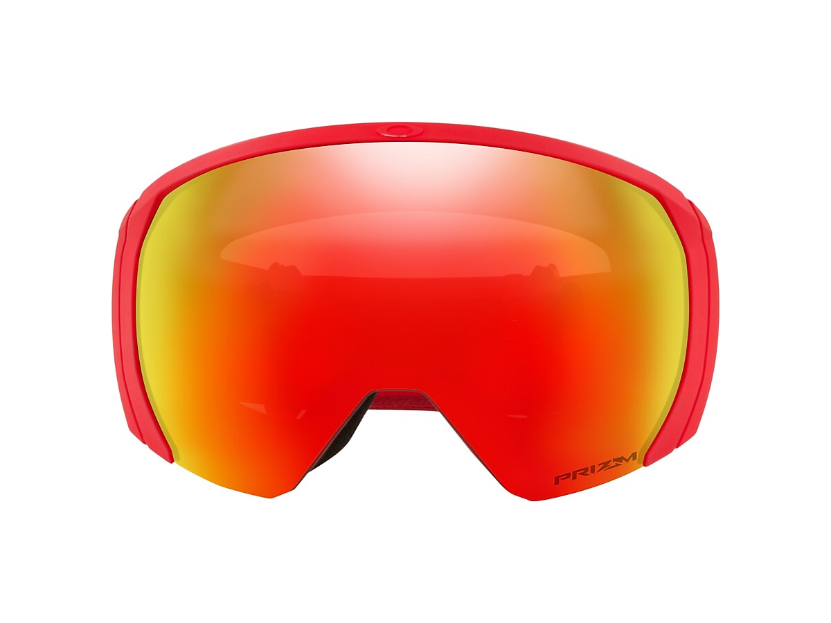 Oakley OO7110 Flight Path L Snow Goggles 00 Prizm Snow Torch Iridium & Red  Ember Sunglasses | Sunglass Hut USA