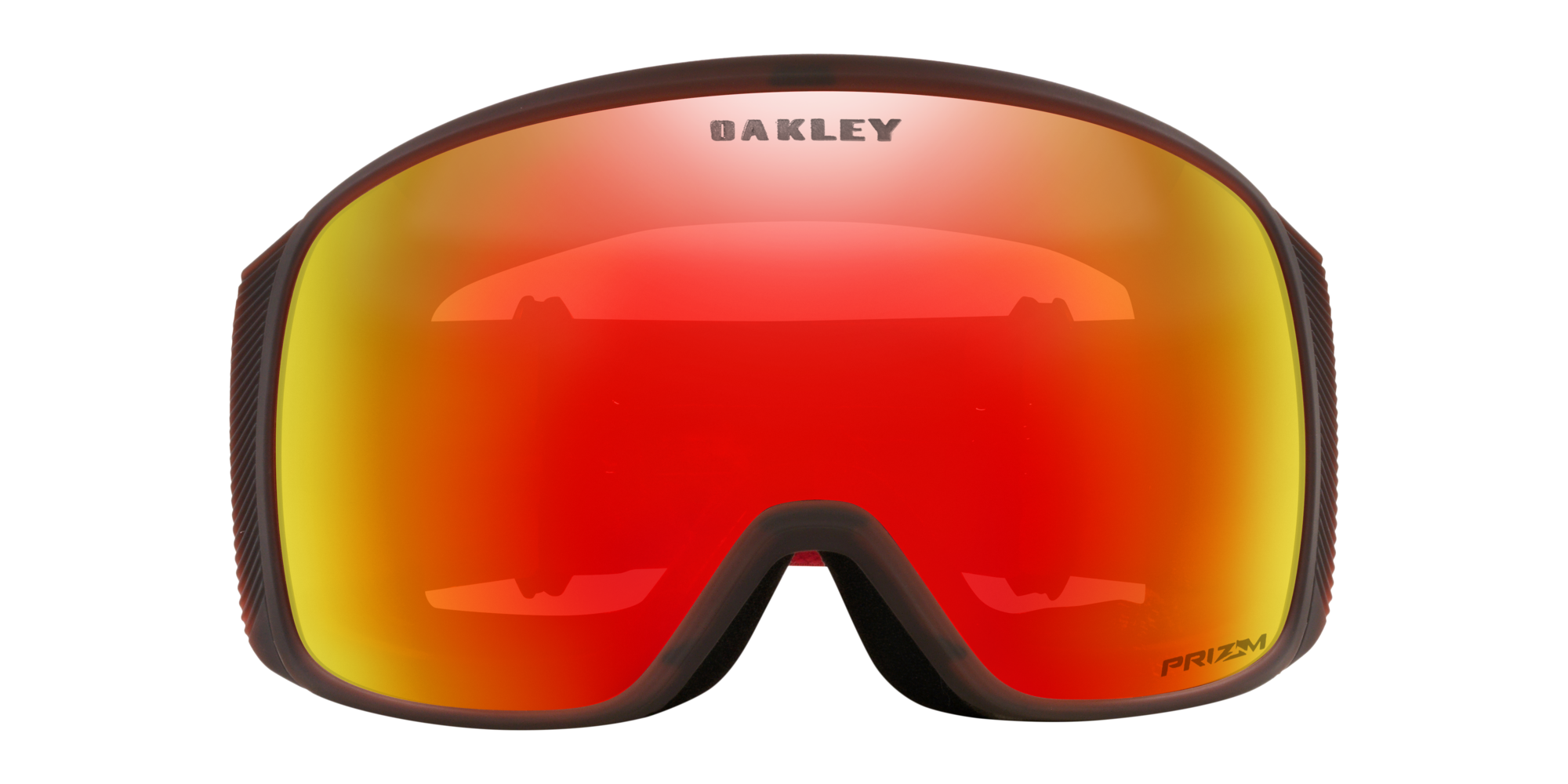 Shop Oakley Unisex Sunglasses Oo7104 Flight Tracker L Snow Goggles In Prizm Snow Torch Iridium