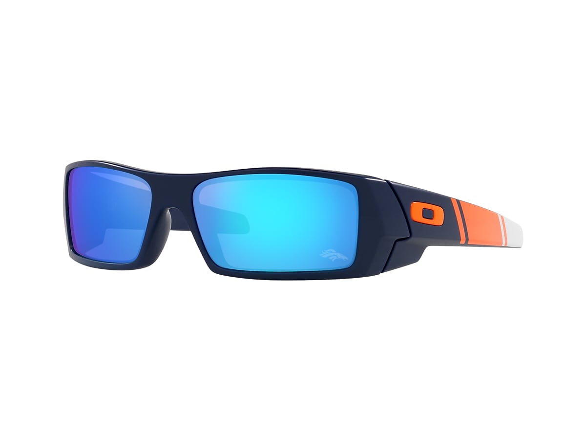 OAKLEY OO9014 Denver Broncos Gascan Matte Navy - Men Sunglasses, Prizm  Sapphire Lens