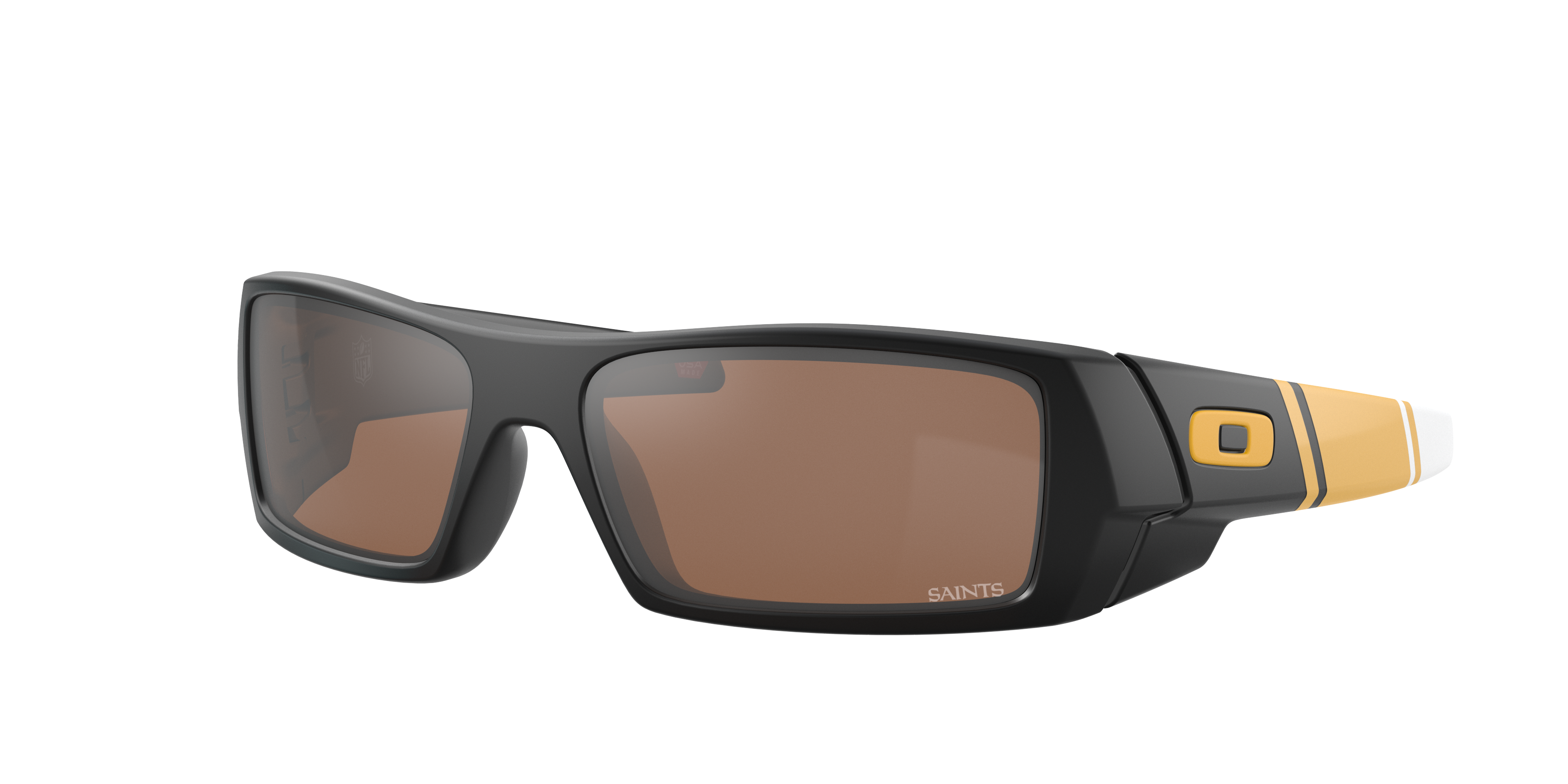 Oakley Gascan New Orleans Saints Prizm Tungsten Rectangular Mens Sunglasses Oo9014 9014a7 60 In Prizm Tungsten