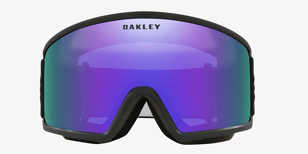 Oakley OO7120 Target Line L Snow Goggles 00 Violet Iridium & Matte Black  Sunglasses | Sunglass Hut USA
