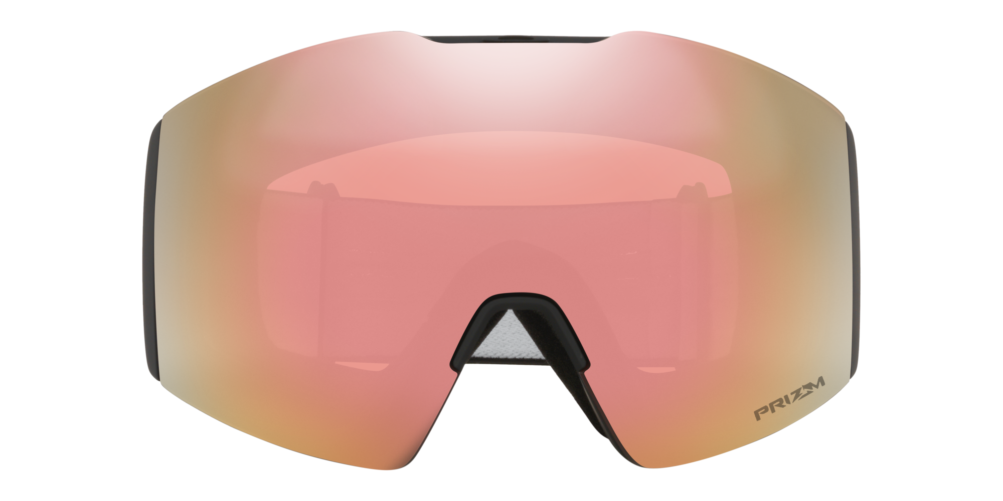 Shop Oakley Man Sunglass Oo7099 Fall Line L Snow Goggles In Prizm Rose Gold Iridium