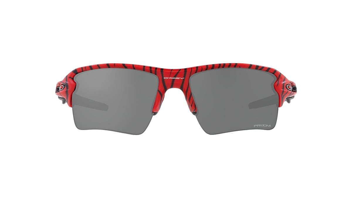 OAKLEY OO9188 Flak 2.0 XL Red Tiger Red Tiger - Man Sunglasses, Prizm Black  Lens