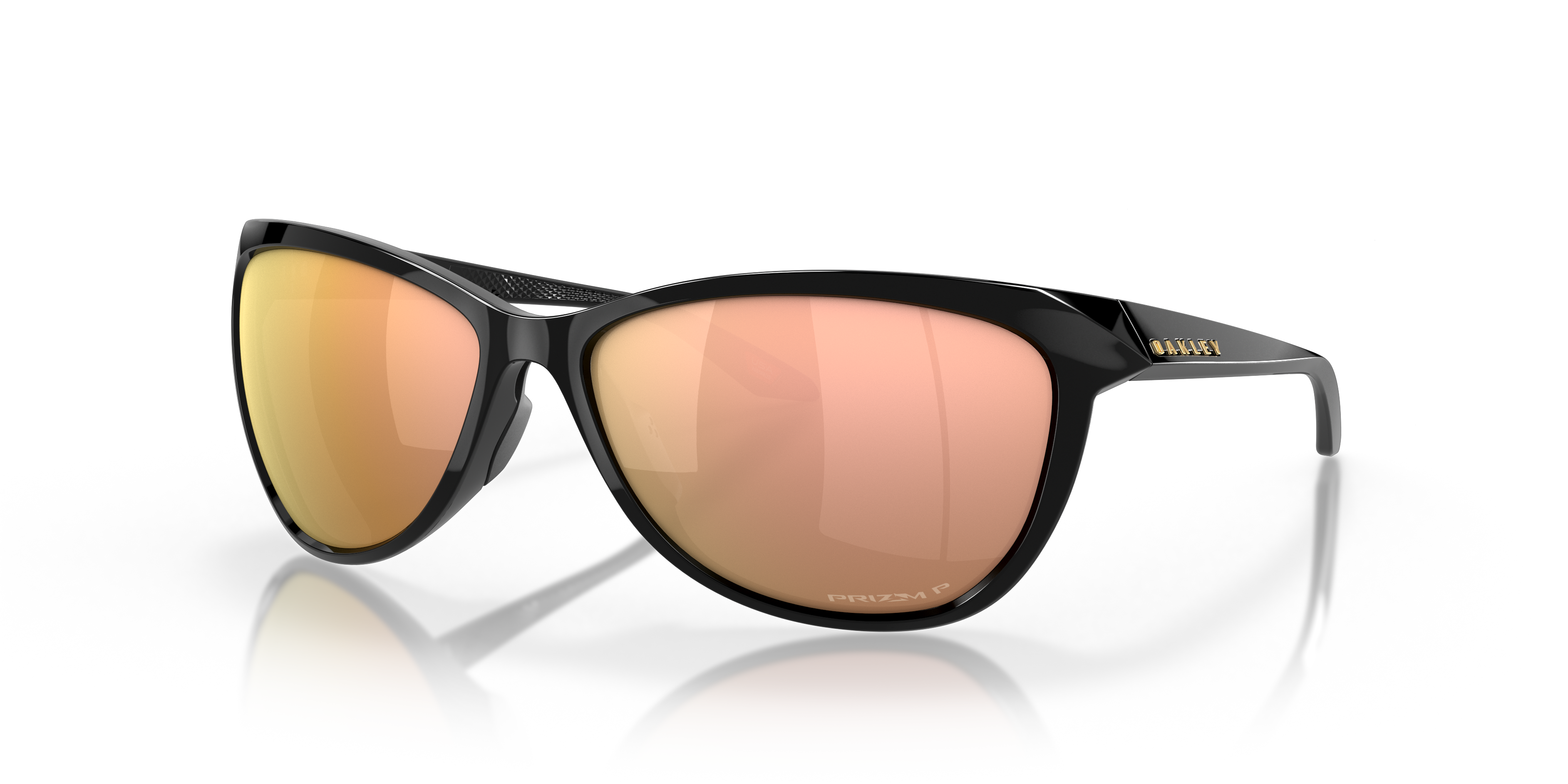 oakley rose gold polarized