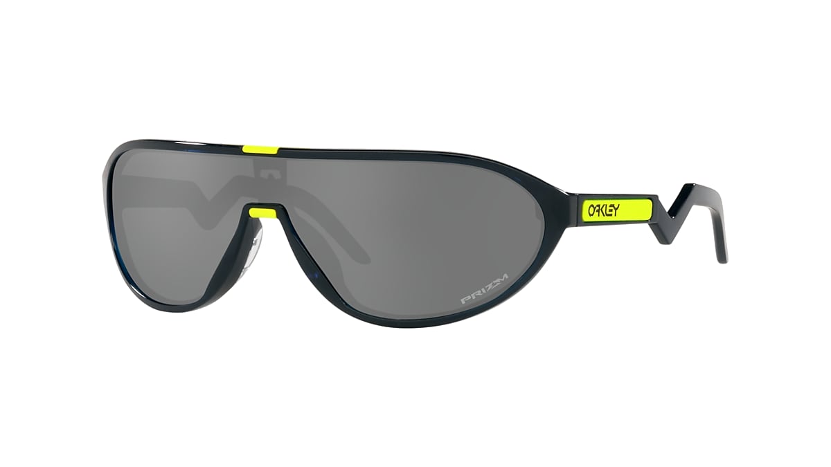 OAKLEY OO9467 CMDN Sanctuary Collection Translucent Poseidon - Man  Sunglasses, Prizm Black Lens