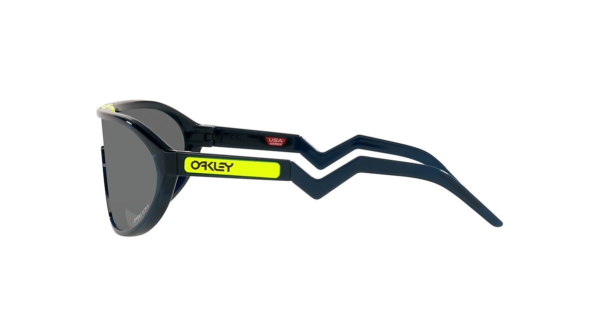 OAKLEY OO9467 CMDN Sanctuary Collection Translucent Poseidon - Man  Sunglasses, Prizm Black Lens