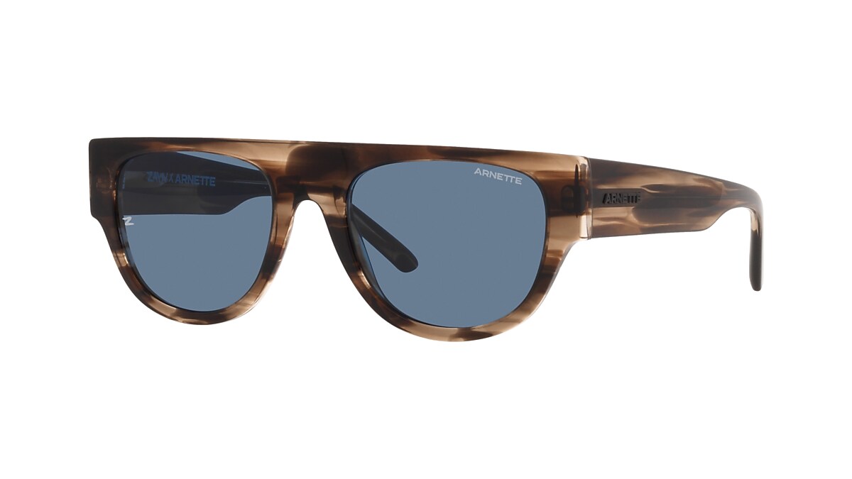 ARNETTE AN4293 Tie-Dye Brown - Male Sunglasses, Dark Blue Lens