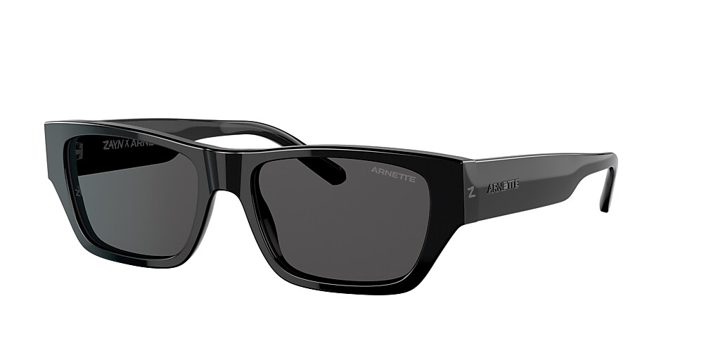 Arnette AN4295 AGENT Z 54 Dark Grey & Black Sunglasses | Sunglass Hut ...