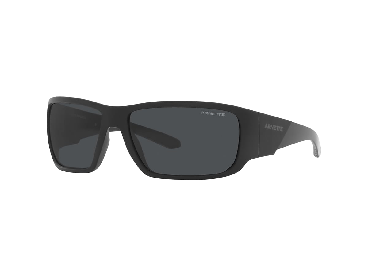 social Adept Secrete Arnette AN4297 SNAP II 64 Dark Grey & Matte Black Sunglasses | Sunglass Hut  USA