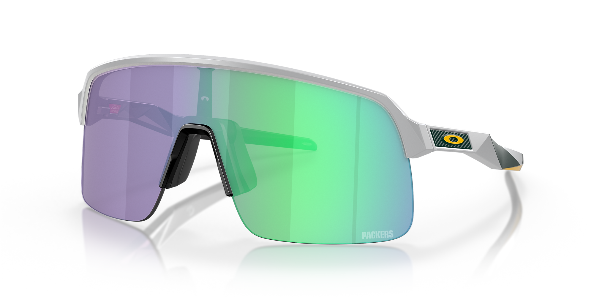 Oakley OO9463 Green Bay Packers Sutro Lite 01 Prizm Jade & Matte Fog