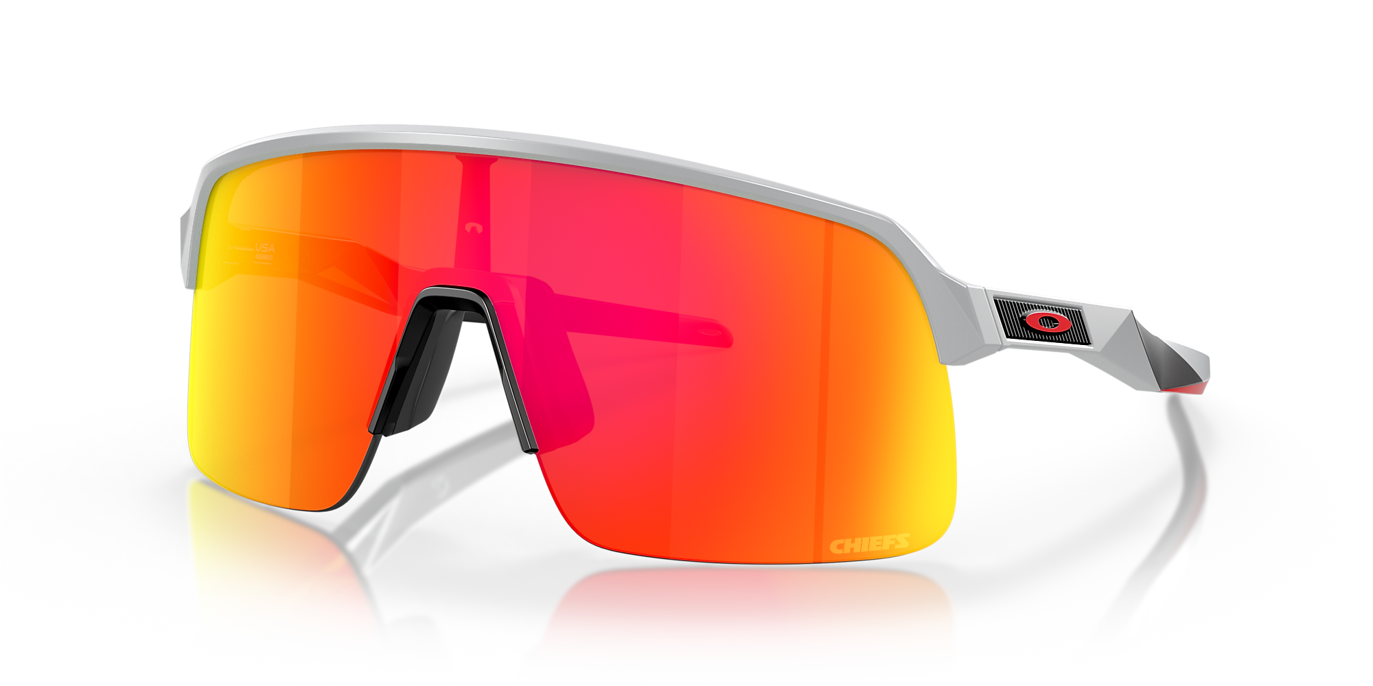 Oakley OO9463 Kansas City Chiefs Sutro Lite 01 Prizm Ruby & Matte Fog