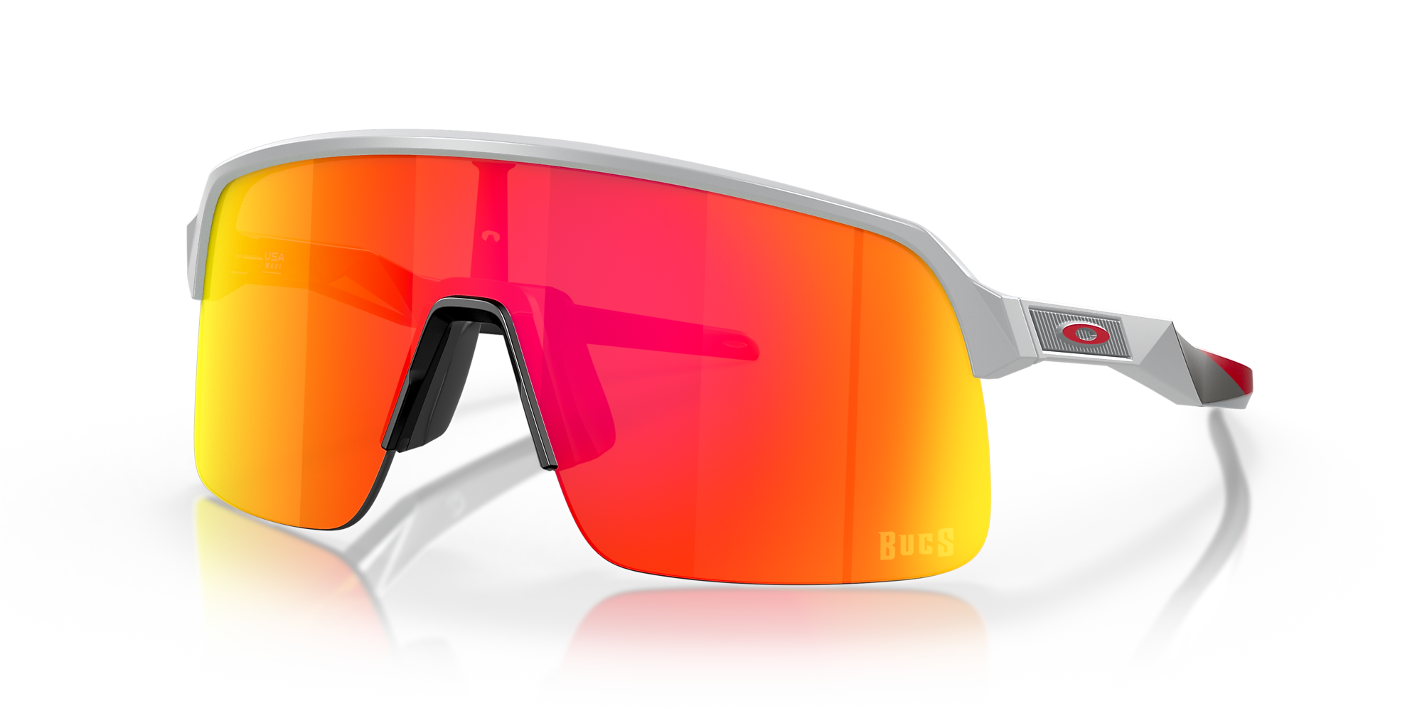 Oakley OO9463 Tampa Bay Buccaneers Sutro Lite 01 Prizm Ruby & Matte Fog
