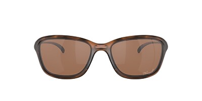 OAKLEY OO9297 She's Unstoppable Matte Brown Tortoise - Women Sunglasses,  Tungsten Iridium Polarized Lens