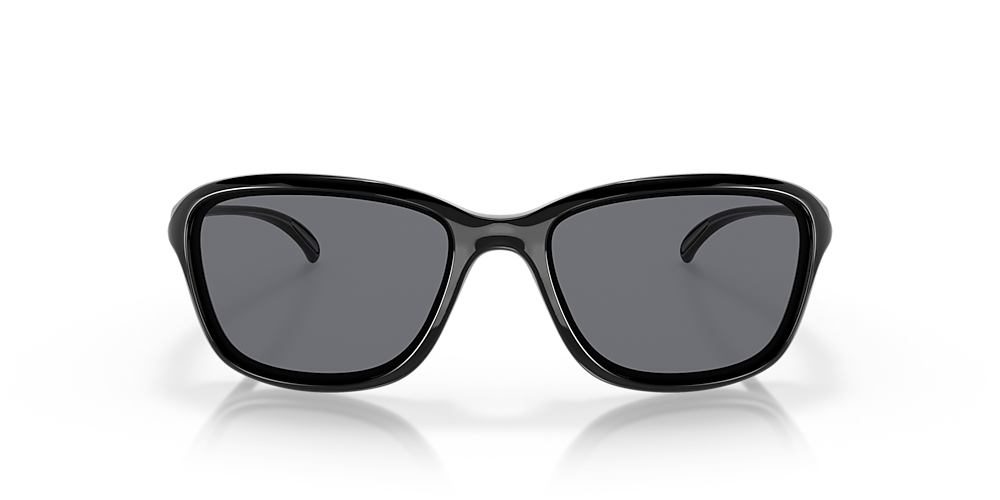 Oakley OO9297 She's Unstoppable 59 Grey & Polished Black Sunglasses |  Sunglass Hut United Kingdom