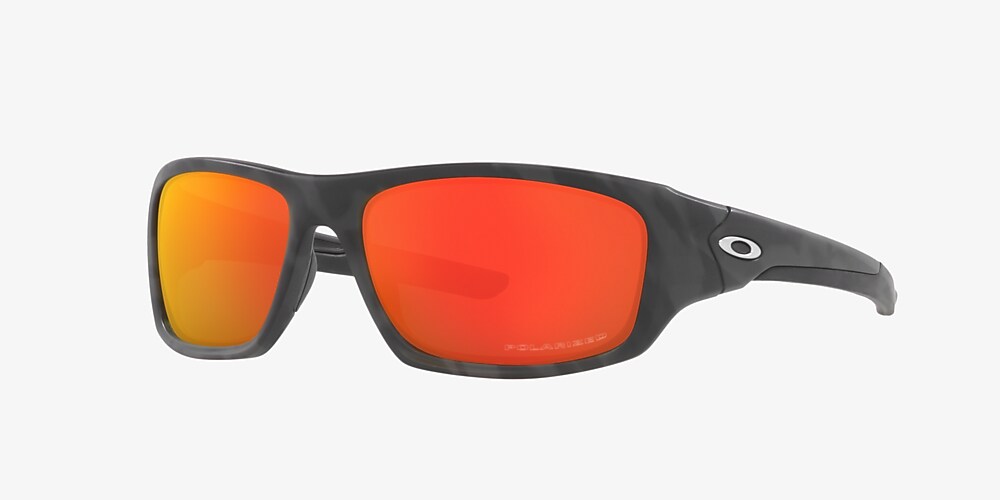 Oakley OO9236 Valve® 60 Ruby Iridium Polarized & Matte Black Camo Polarized  Sunglasses | Sunglass Hut USA