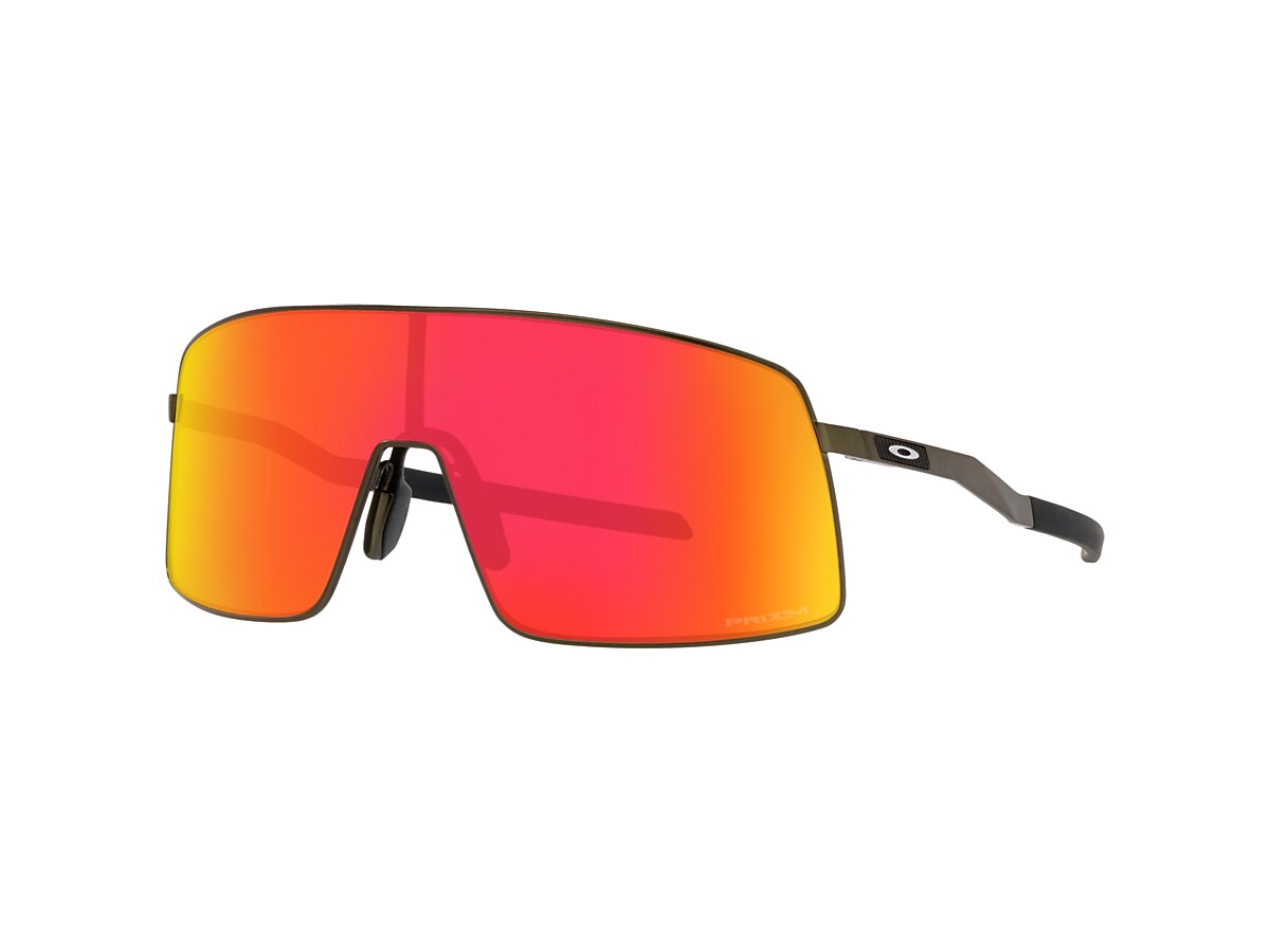 Oakley OO6013 Sutro TI Prizm Ruby & Satin Carbon Sunglasses 