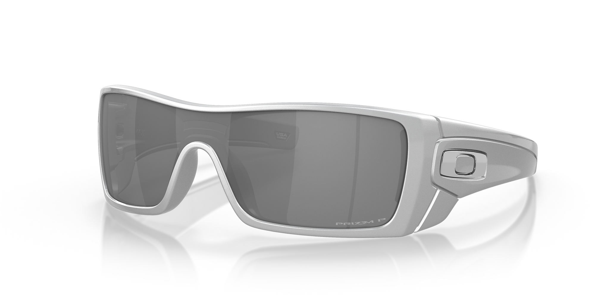 Oakley Oo9101 Batwolf® X Silver Collection 01 Prizm Black Polarized And X Silver Polarized 