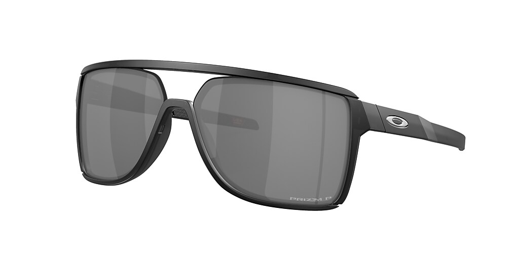 Oakley OO9147 Castel 63 Prizm Black Polarized & Matte Black Ink ...