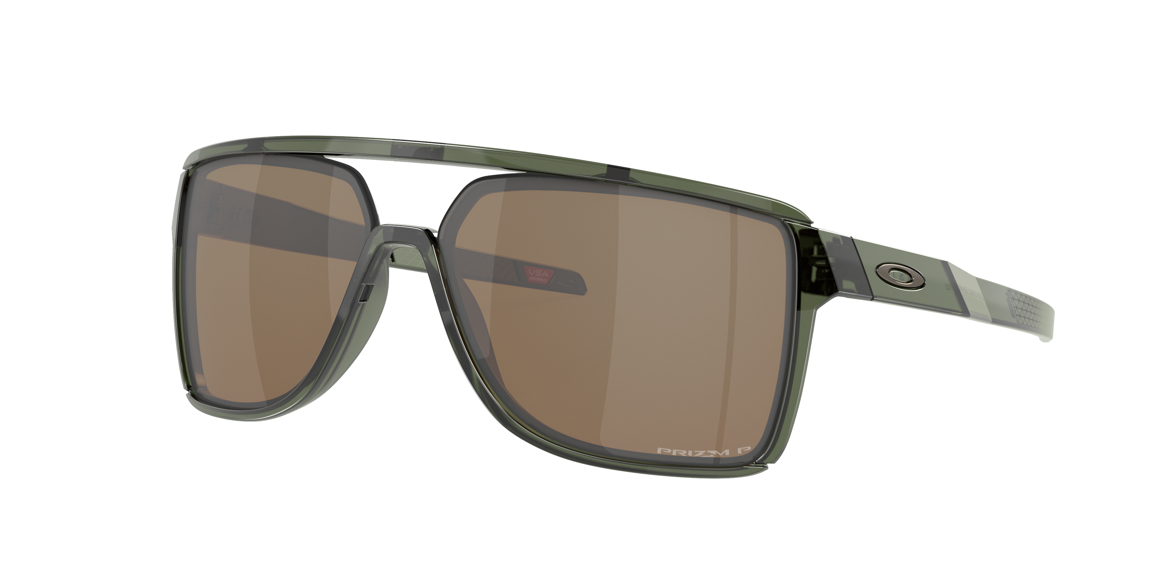 Oakley OO9147 Castel 63 Prizm Tungsten Polarized & Olive Ink