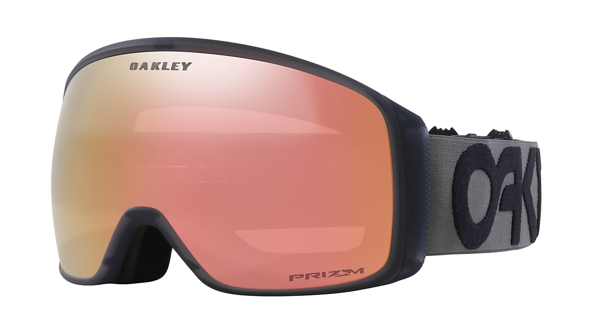 Oakley OO7104 Flight Tracker L Snow Goggles Prizm Rose Gold