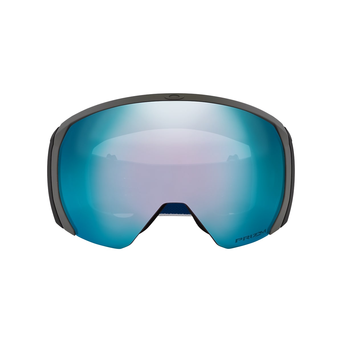 OAKLEY OO7110 Flight Path L Aleksander Kilde Signature Series Snow Goggles White - Unisex Sunglasses, Prizm Snow Sapphire Iridium Lens