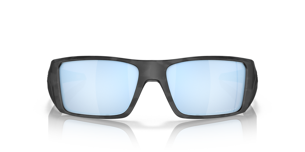 Blossom Tøj Fortæl mig Oakley OO9231 Heliostat 61 Prizm Deep Water Polarized & Matte Black Camo  Polarized Sunglasses | Sunglass Hut USA