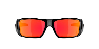 Oakley OO9231 Heliostat 61 Prizm Ruby & Polished Black Sunglasses