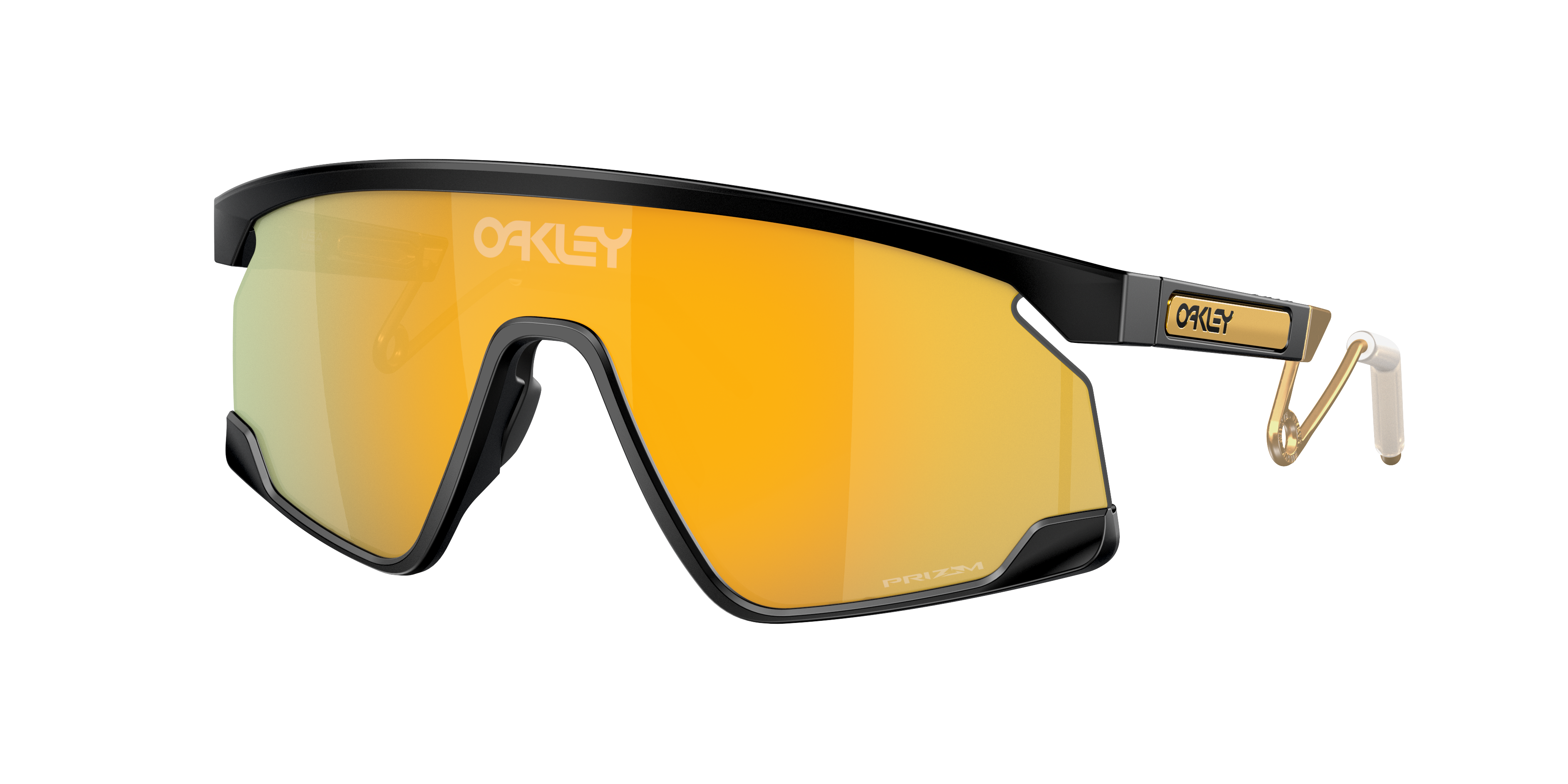 Shop Oakley Man Sunglasses Oo9237 Bxtr Metal In Prizm 24k