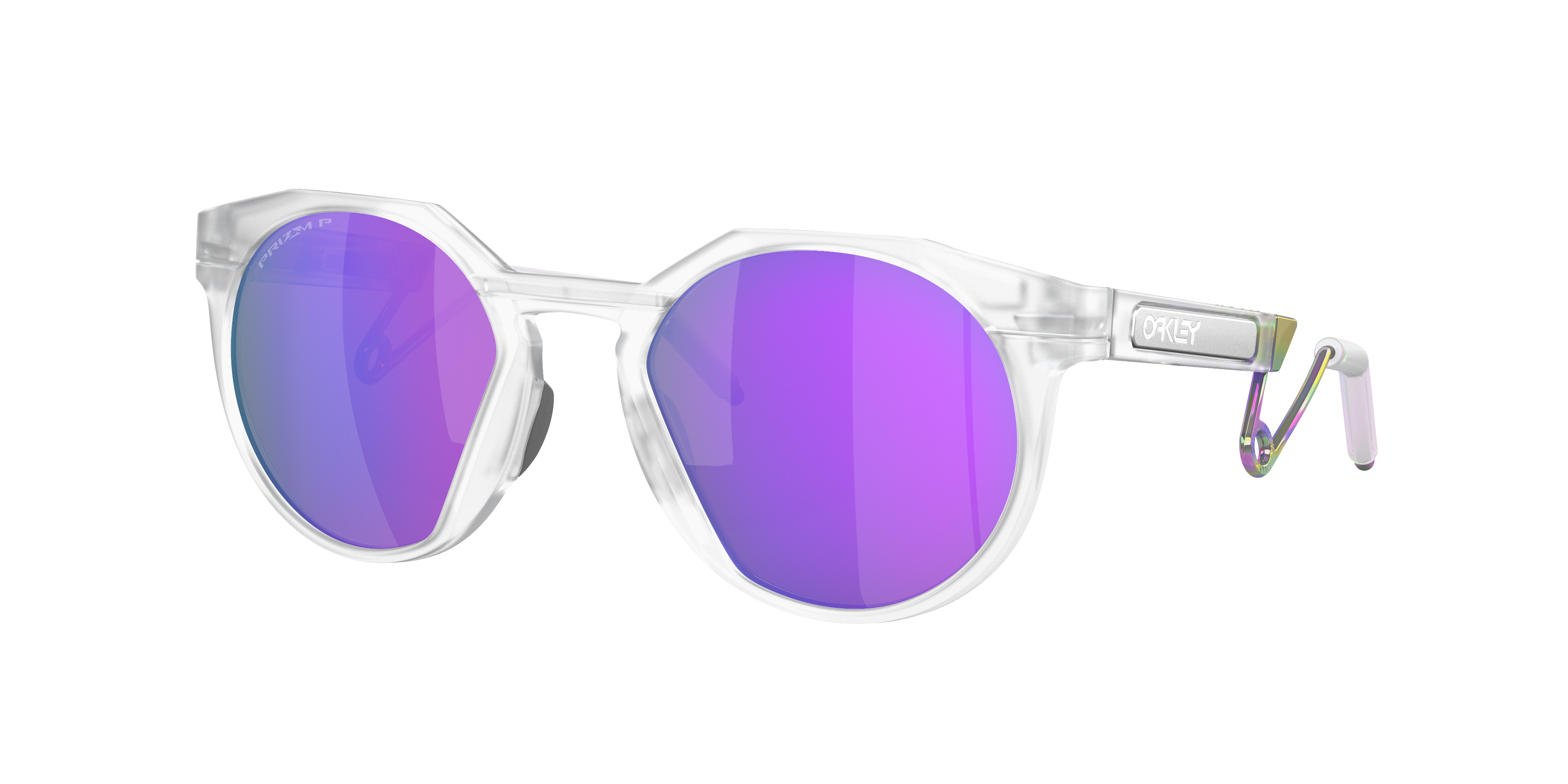 Shop Oakley Unisex Sunglasses Oo9279 Hstn Metal In Prizm Violet
