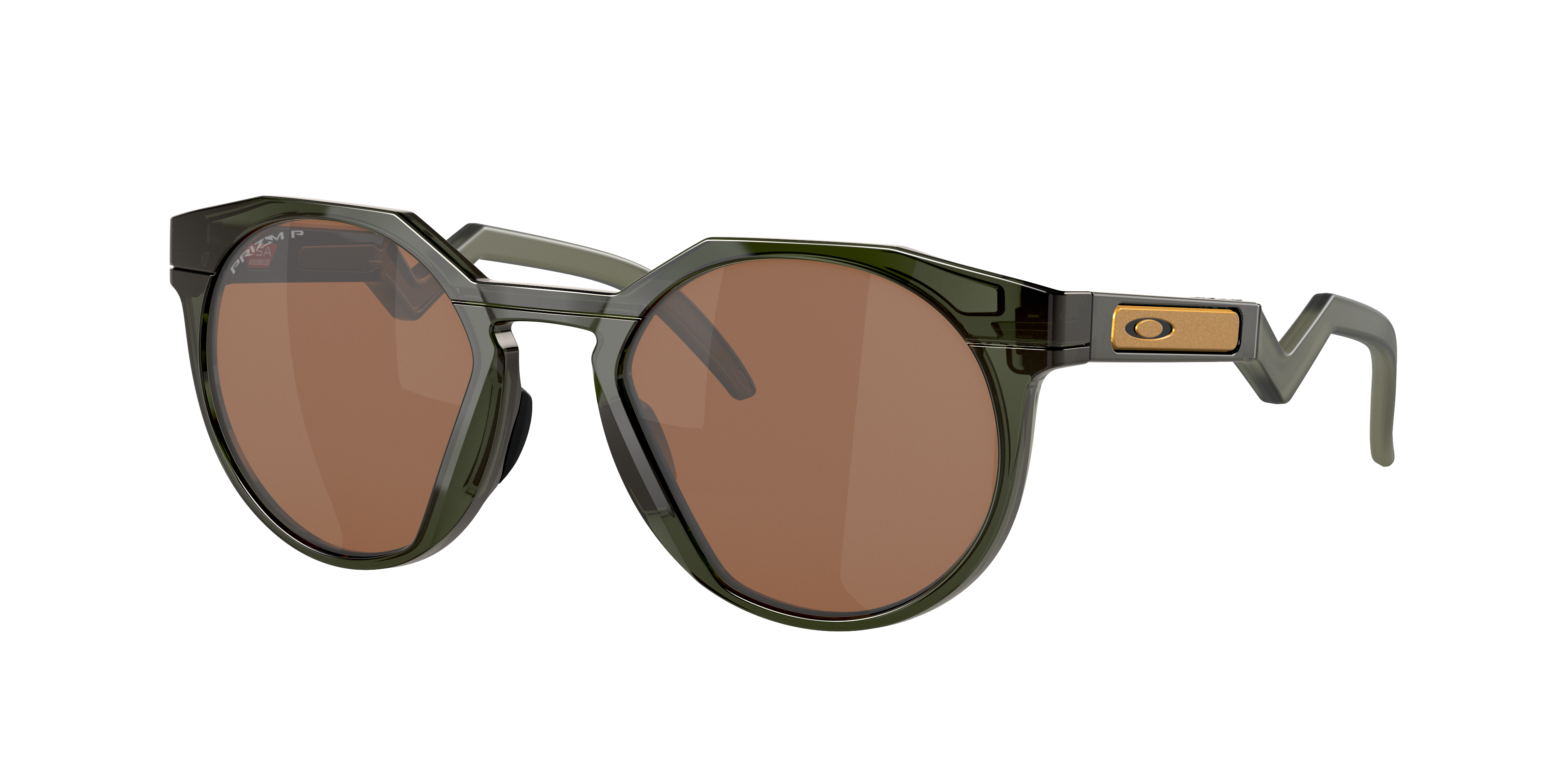 Shop Oakley Man Sunglasses Oo9242 Hstn In Prizm Tungsten Polarized