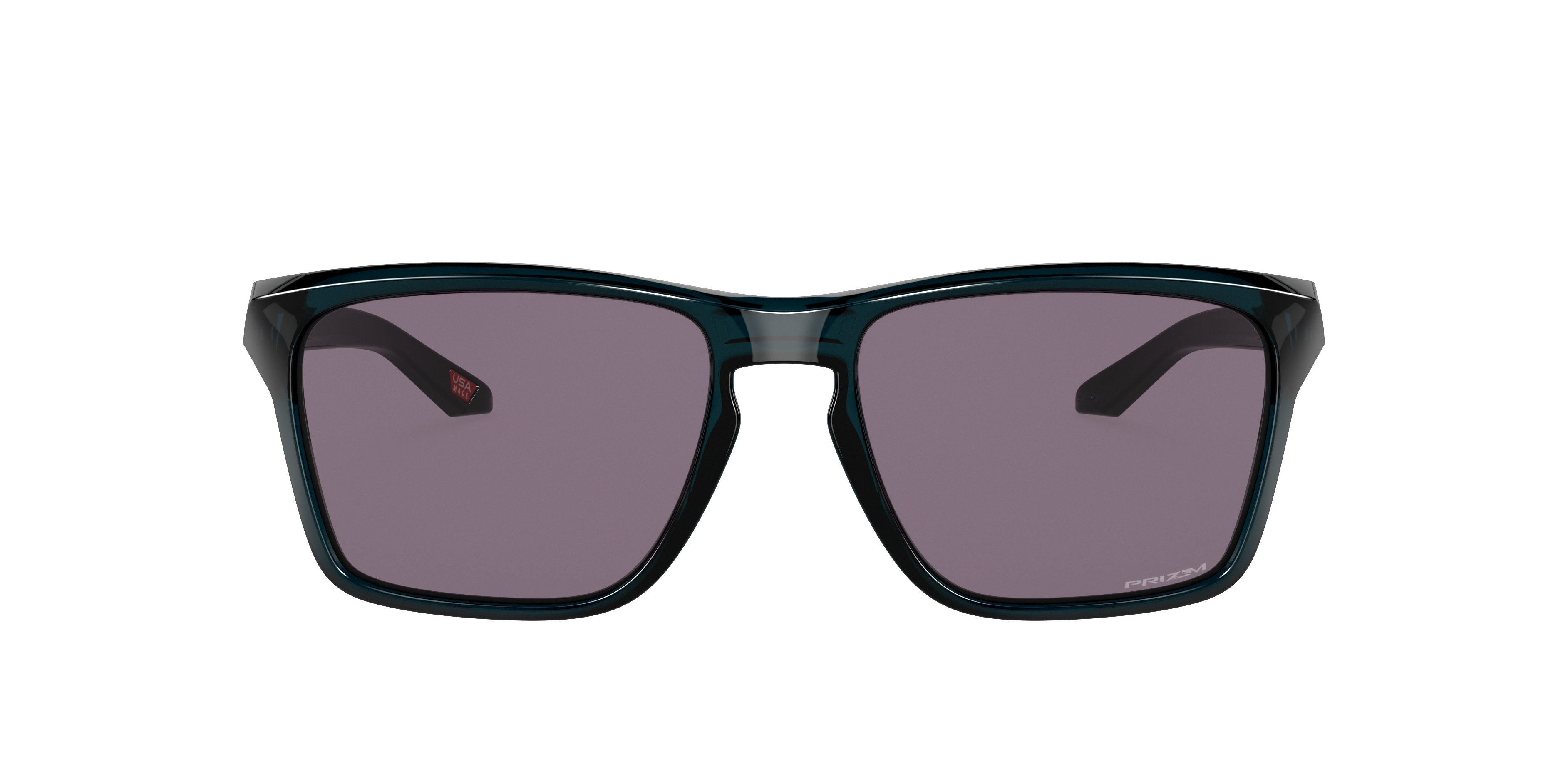 Shop Oakley Man Sunglasses Oo9448f Sylas (low Bridge Fit) In Prizm Grey