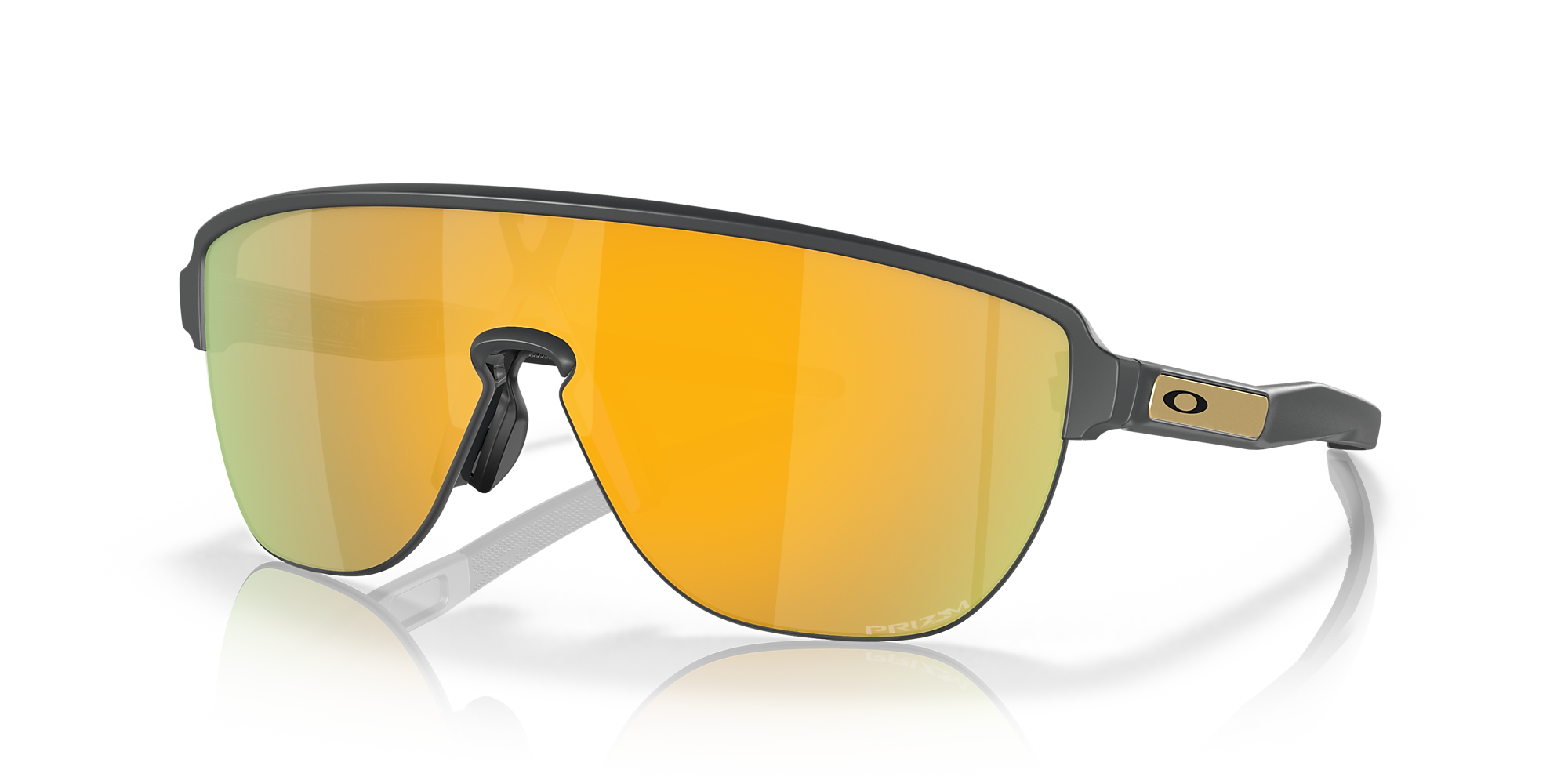 Oakley OO9248 Corridor 24K Iridium & Matte Carbon Sunglasses Sunglass