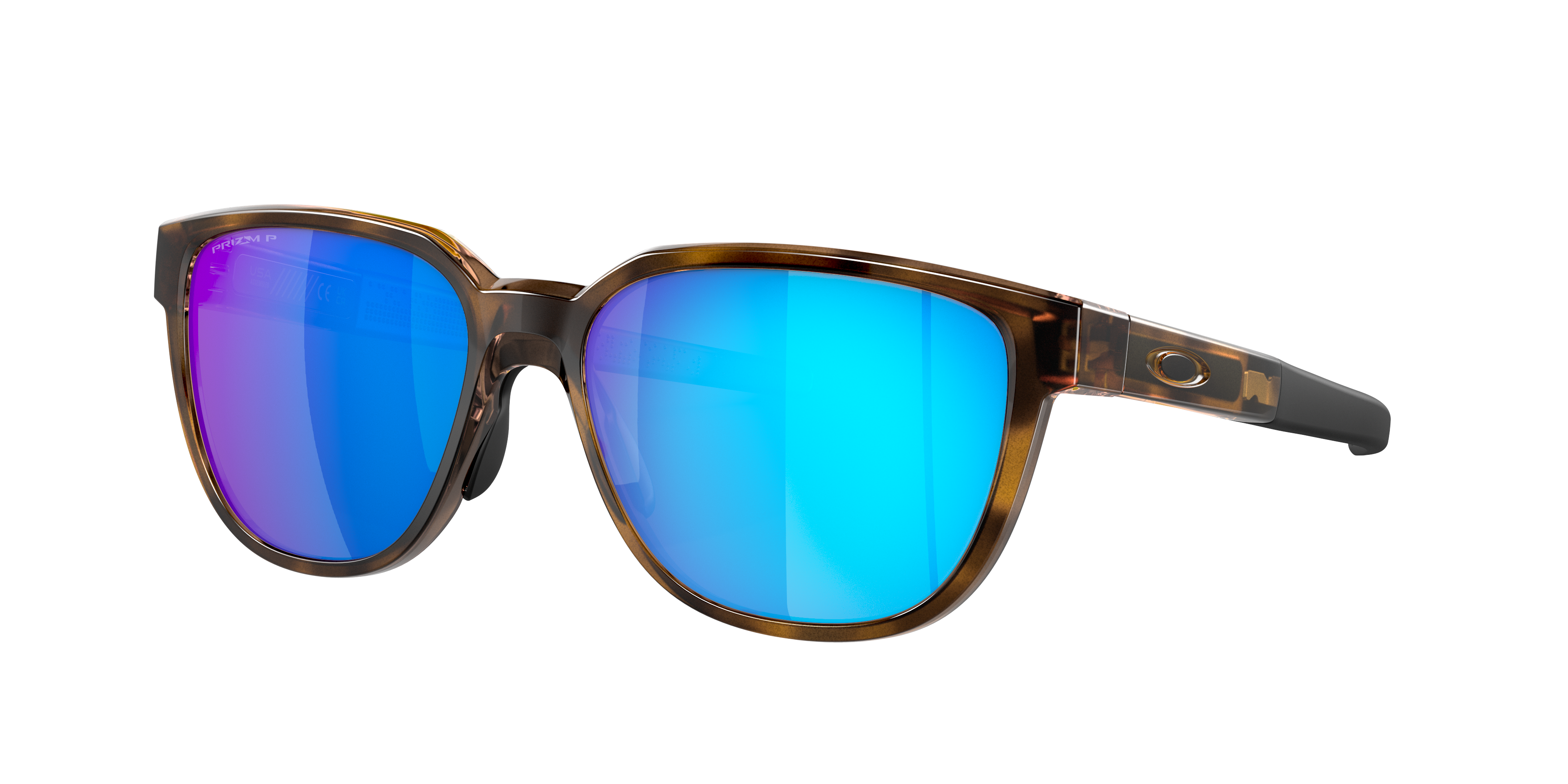 Shop Oakley Man Sunglasses Oo9250 Actuator In Prizm Sapphire Polarized