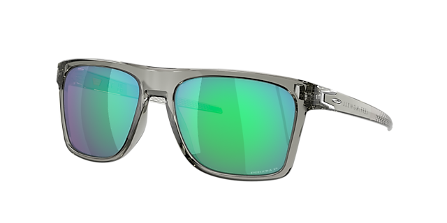 Oakley OO9100 Leffingwell 57 Prizm Jade & Matte Sepia Sunglasses 