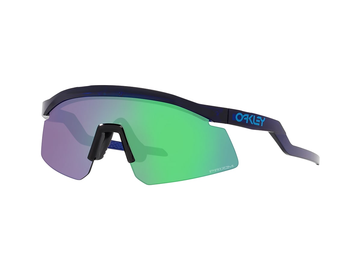 OAKLEY OO9229 Hydra Translucent Blue - Men Sunglasses, Prizm Jade Lens