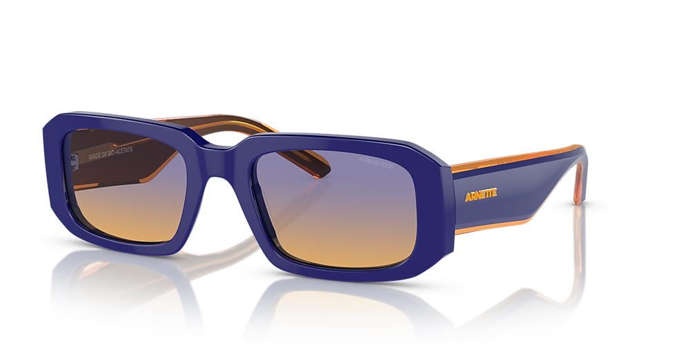 Arnette AN4318 Thekidd 53 Fifty Blue/Orange & Blue Sunglasses | Sunglass Hut  Australia